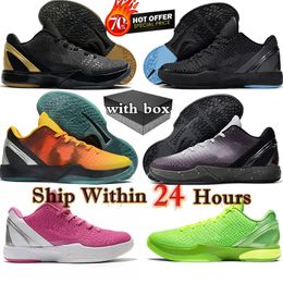 with box designers basketball 6 trainers sneakers shoes free shipping for men women outdoors classic red white yellow blue green black 40-46