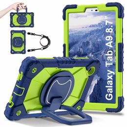 Kids Case For Samsung Galaxy Tab A9 Plus 11 inch 2023 SM-X210/X215/X216 Tab A8 10.5 Tablet Kickstand Shockproof Rugged Cover