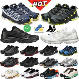 Shipping Chinese School Xt6 Advanced Athletic Shoes Mens Xapro 3Dv8 Triple Black Mesh Wings 2 White Red Yellow Green Speed Cross Speedcross Men Women