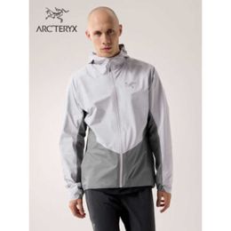 Designer Arcterys Jackets Authentic Men's Arc Coats NORFAN_ SHELL GORE-TEX Waterproof Sprinter Suit Solid/Void/Hidden Grey/Space Grey XL