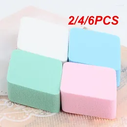 Makeup Sponges 2/4/6PCS Professional Cosmetic Puff Wet And Dual-use Foundation Sponge Powder Beauty Tool