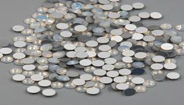 New SS3SS30 White Opal Color 1440PCS 3D Nail Art Flat Back Non Fix Rhinestones Non fix Glass Crystals Stone5611722