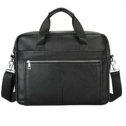 Briefcases Business Briefcase Men's Large Capacity Handheld Laptop Bag Shoulder Commuter Crossbody