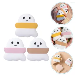 Makeup Sponges Mini Sponge Finger Puffs Cute Ghost Shaped Blender Powder Puff Foundation Concealer Eye Shadow Highlight