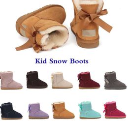 U New Boots Kids Australia Snow Boot Designer Children Shoes Winter Classic Ultra Mini Botton Baby Boys Girls Ankle Booties Kid Fur Suede warm G