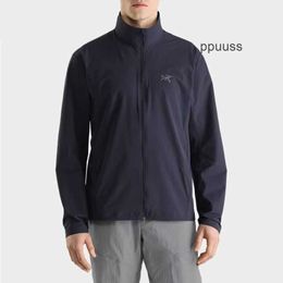 Designer Arcterys Jackets Authentic Men's Arc Coats Standing Neck Jacket Gamma Lightweight Windproof Soft Shell Coat 6462