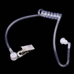 Air Earplug with Acoustic Metal Clip for Two-way Radio Walkie Talkie Earpiece Headset