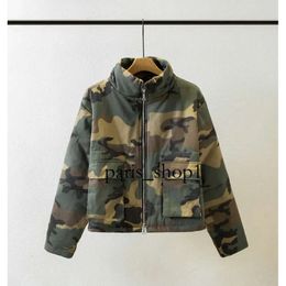 Monclair Rhude Jackets Men Women Stitching Streetwear Bomber Camouflage Windbreaker Raiow Coat Armyxs4a 221 926