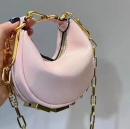 GES Fashion Shoulder Bags Women Handbag Luxury Leather Chain Shoulder Bag Bottom Letters Handbags Vibe Ava Designer Graphy ins Tote Mini Bags 024D