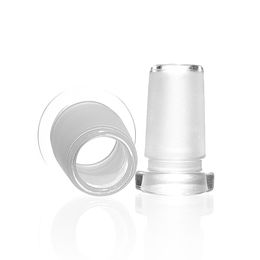 glass compact adapter glass bushing adapter connecting adapter bong adapter ground glass adapters glass reducer adapter convert from 14mm male to 18mm male.