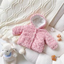 Down Coat Winter Cardigan Korean Dongdaemun High Quality Pink Hoodie Outdoor Clothes For Children Outerwear Girls From 2 To 7 Years