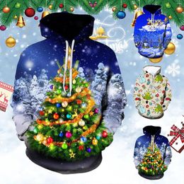 Men's Hoodies Autumn And Winter Sweater Top Printed Long Sleeve Shirt Sweatshirts Tunic Tops Mens Hooded Pullover Sweatshirt