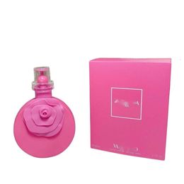 Perfumes Fragrances For Women Pink Sculpture Flower Pink Lady Perfume 80ml Perfume Spray Classic Style