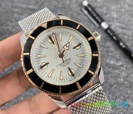 Luxury Watch Two Tone SUPEROCEAN HERITAGE 57 B20 Automatic Mechanical Movement Super Ocean Watch Stainless Steel Strap Floding Clasp Mens AIR Wristwatches