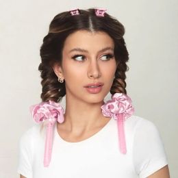 Hair Rollers 7 Pcs Hair GelCurler Express Curl Kit Heatless Curling Rod Headband DIY Wave Formers Lazy Curler Long Hair Wrap Styling Tools 231202