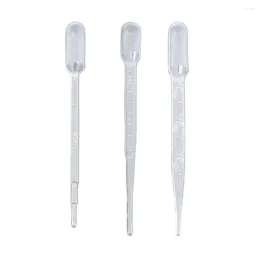 50pcs Laboratory Pipette Plastic Disposable Sterile Transfer Pipettes Clear Essential Oils Experiment Supplies For Lab