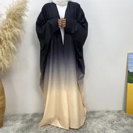 Ethnic Clothing Fashion Dubai Burqa Arab Jilbab Loose Gradient Cardigan Muslim Women Abaya Islamic The Middle East