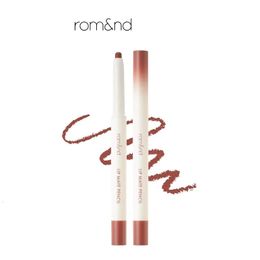 Lip Pencils ROMAND Lip Matte Pencil 6 Color to Choose lip pencil With Finger Brush outlines long-lasting waterproof Cosmetics 231202