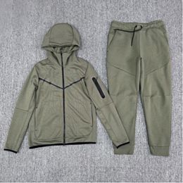 2023 Fashion designer hooded sportswear mens Tech fleece long pants sportswear sports pants training casual sports two-piece set Tech fleece men's jogging pants