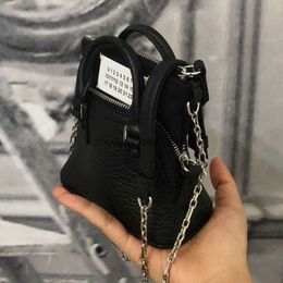 Margiela Luxuries designers bag Margiela Magilla men and women's MM6 sheepskin cross-body waist bag chest bag cloud bag FJEN