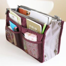 Toiletry Kits Limit 100 Sell At A Loss US STOCK Women Travel Comestic Bag Insert Handbag Organiser Purse Liner Organize255l