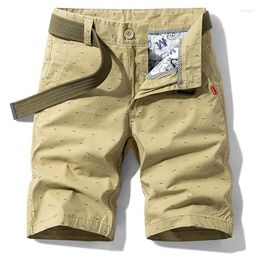 Men's Shorts 2023 Men Summer Fashion Cotton Breathable Lightweight Multi-Pocket Casual Short Pants Comfortable Loose