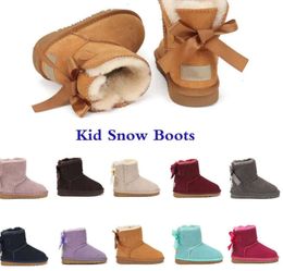 U Boots for kids New Boots Kids Australia Snow Boot Designer Children Shoes Winter Classic Ultra Mini Botton Baby Boys Girls Ankle Booties Kid Fur Suede G 24