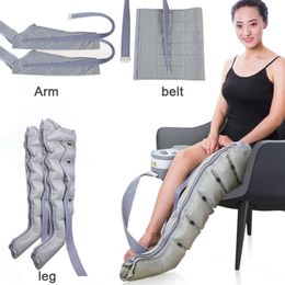 Foot Massager 6 Cavity Air Wave Massage Calf Waist Old Man Physiotherapy Air Pressure Automatic Cycle Pedicure Postoperative Rehabilitation 231202