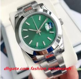 2024 Green Dial Women's Watches Men's Automatic Cal.3255 Watch Mother Of Pearl silver Auto Date 128238 Men EW Factory Eta sapphire glass waterproof Wristwatches