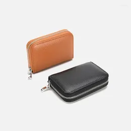 Card Holders Amazon Cross-border Multi-function Big Function Organ Bag Leather Multi-card Coin Wallet Document Storage