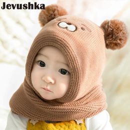 Caps Hats born Baby Winter Hat Warm Lining Cartoon Tiger Neck Hat Baby Girl and Baby Boy Beanie Kids Hat HT19031 231202