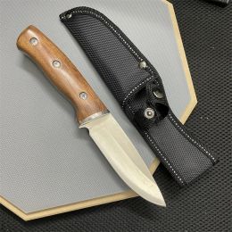 High Quality Full Tang 440C Blade Wooden Handle Pocket Knife Survival Knife Tactical Military Self Defence Camping EDC Tools