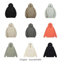 Ess Designer Warm Hoody Hooded Hoodies Sweater Mens Women Fashion Streetwear Pullover Sweatshirt Loose Hoodie Couple Top Clothing Size S-XL GI5Z