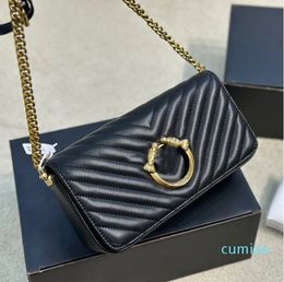 Designer Fashion Shoulder Bag women fashion Chain Bag New Wallet Famous handbag womens Handbags bags Classic pattern High quality soft leather