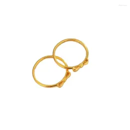 Cluster Rings Gold Small Bow Ring Temperament Simple