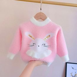 Sets Girls Sweaters Baby Clothes Soft Smooth Material 26 Years Old Autumn Winter Fashion Style Children Knitted Sweater Child 231202