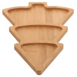 Dinnerware Sets Christmas Tree Tray The Devol Kitchen Shaped Dish Appetizer Plate Nuts Plates Bamboo Snack