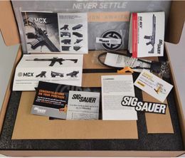 GCTAC MWS laser model SIG MCX poster/sticker/instruction manual/complete set of box instructions three Colour stock