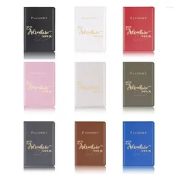 Card Holders PU Leather Lover Couple Passport Holder Travel Case Cover Wedding Gift