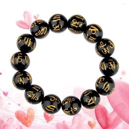 Charm Bracelets Men Bangles Women Bracelet Black Mens Jewellery Buddhism Prayer Beads Rosary