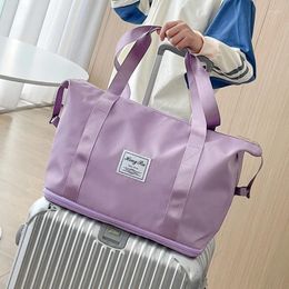 Duffel Bags Large Capacity Folding Travel Tote Carry On Luggage Storage Hand Bag Waterproof Set Women Drop