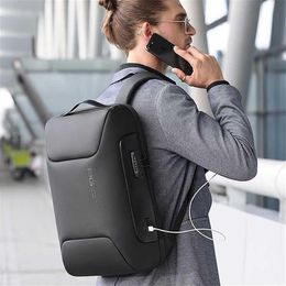 BANGE Anti Thief Backpack Fits for 15 6 inch Laptop Backpack Multifunctional Backpack WaterProof for Business Shoulder Bags 211026233s