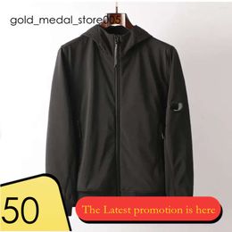 cp Men's Casual Jacket Waterproof Quick-Drying Streetwear Hoody Soft Shell High Quality Coats 800 400