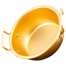 Bowls Aluminium Alloy Bowl Salad Mixing Household Metal Multi-use Fruit