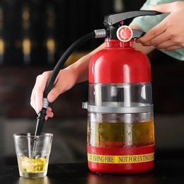 Water Bottles Fire Extinguisher Design Cup Strange Beer Hand Pressure Draft Machine 231204