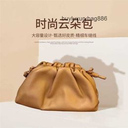 BottegvVeneta Bags Designer Bags Cloud Bag Niche Design Leather Womens Bag New Net Red Single Shoulder Cross Shoulder Bag Foreign Style Dumplings Bag WN-6MV5