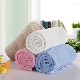 Blankets 120 180cm Baby Cotton Osmanthus Blanket Infant Knitted Nap Kids Thin Quilt Stroller Sleep Cover Air Conditioning