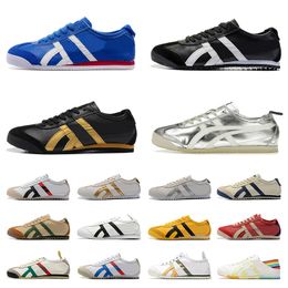 Original OG Asic Running Shoes Mens Womens Luxury Brand Trainers White Black Gold Silver Vintage Designer Sneakers Woman Outdoor