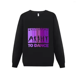 Men's Hoodies Permission To Dance - Army Silhouette Sweatshirt Autumn Clothes Sweat-shirt Mens Hooded Sweatshirts