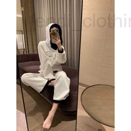 Women's Sleep & Lounge Designer Brand High Edition Home Fur Winter Thickened Silver Fox Velvet Pyjamas Premium Two Piece Set U4T7